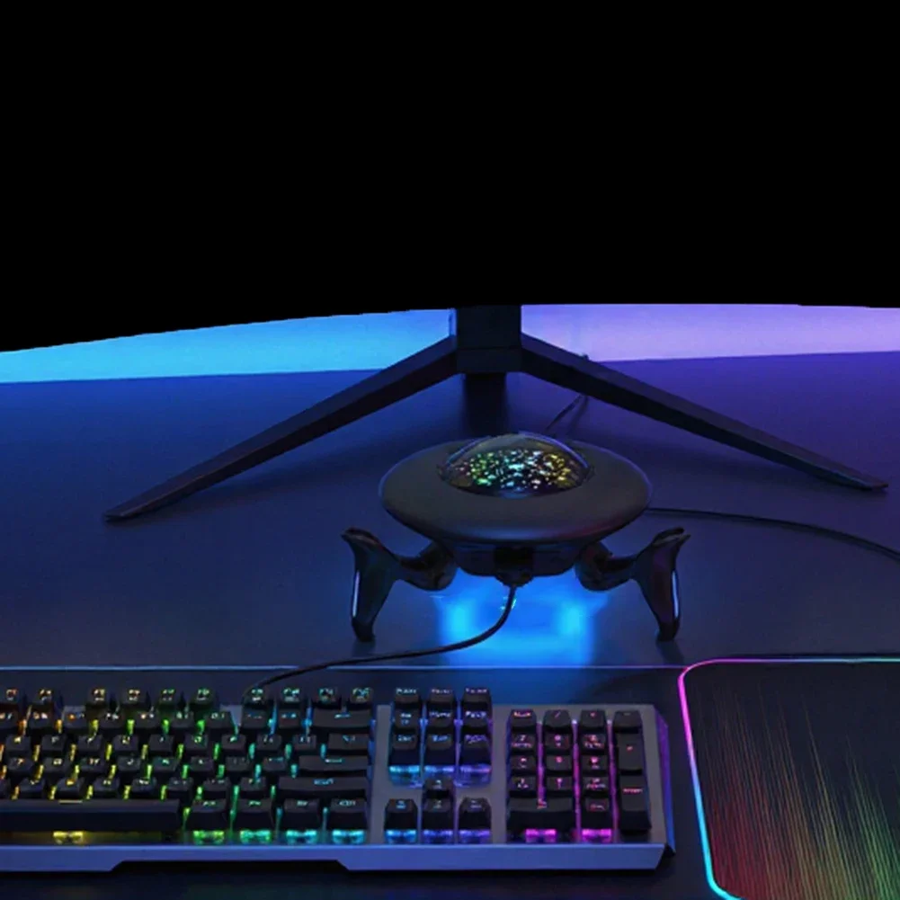 

RGB Keyboard And Mouse Converter For Switch2 For PS4 For Xbox Circular Keyboard Mouse Converter For PC Gaming Accessories ﻿