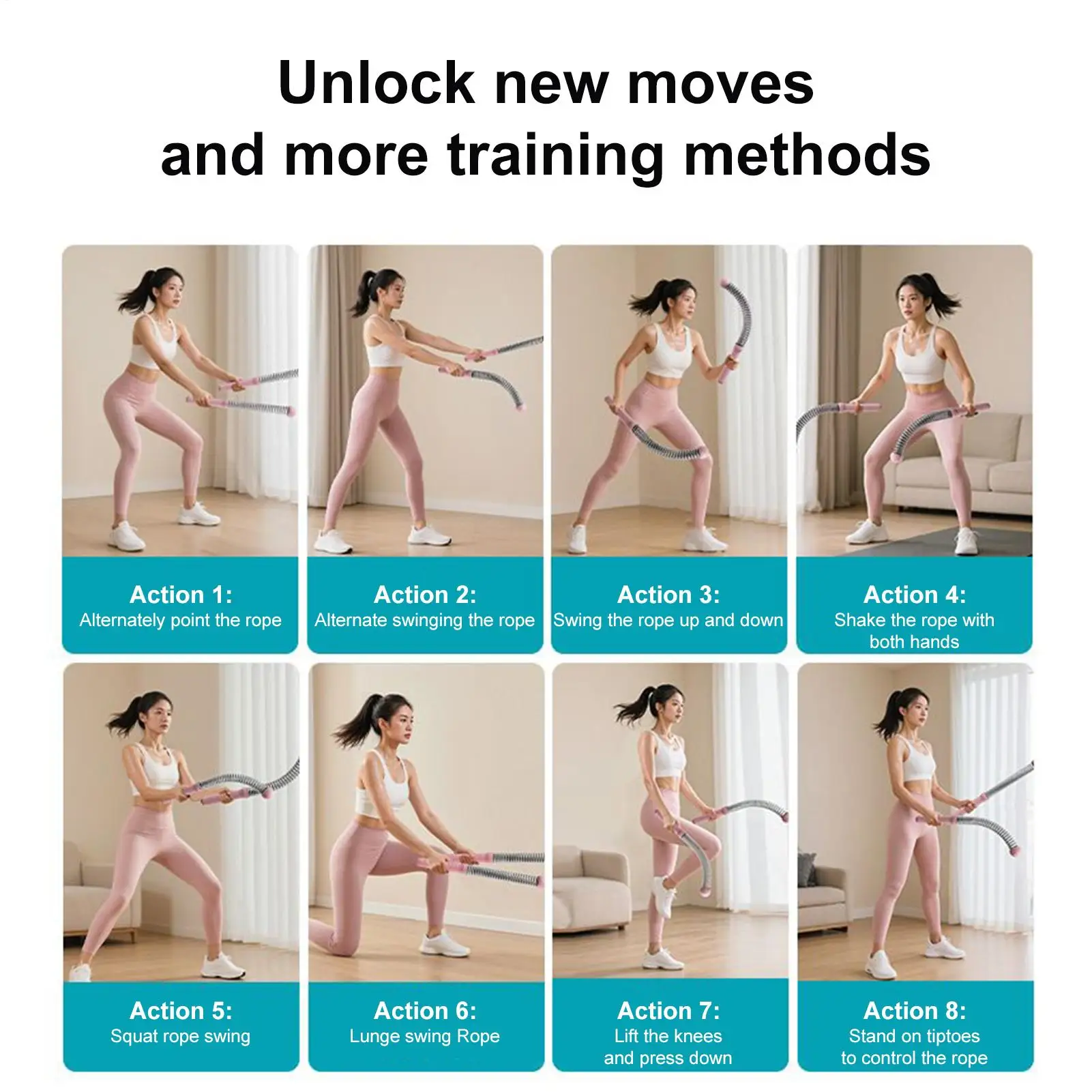 

Тренировочные канаты для дома 2 в 1, водонепроницаемое оборудование для тренировок, канат для упражнений, фитнес-оборудование для тренировки рук, тела, плеч и спины