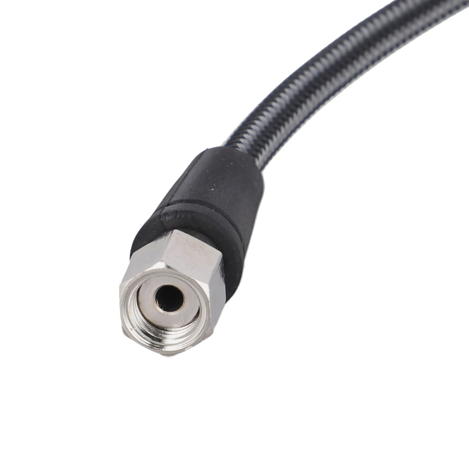 For Braided Carbon Fiber High Pressure Hose for Scuba Regulator with 7/16 20UNF Thread Connecting to Diving Gauges