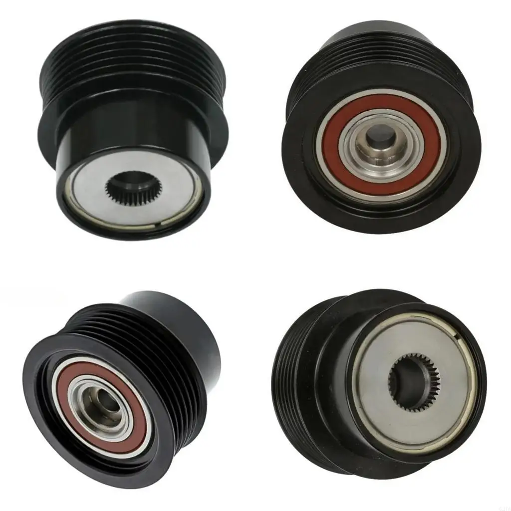 

Alternator Pulley Automotive Accessories Easy Installation Replacement Pulley LR005993 28436803 6G9N6A312AE 30750929