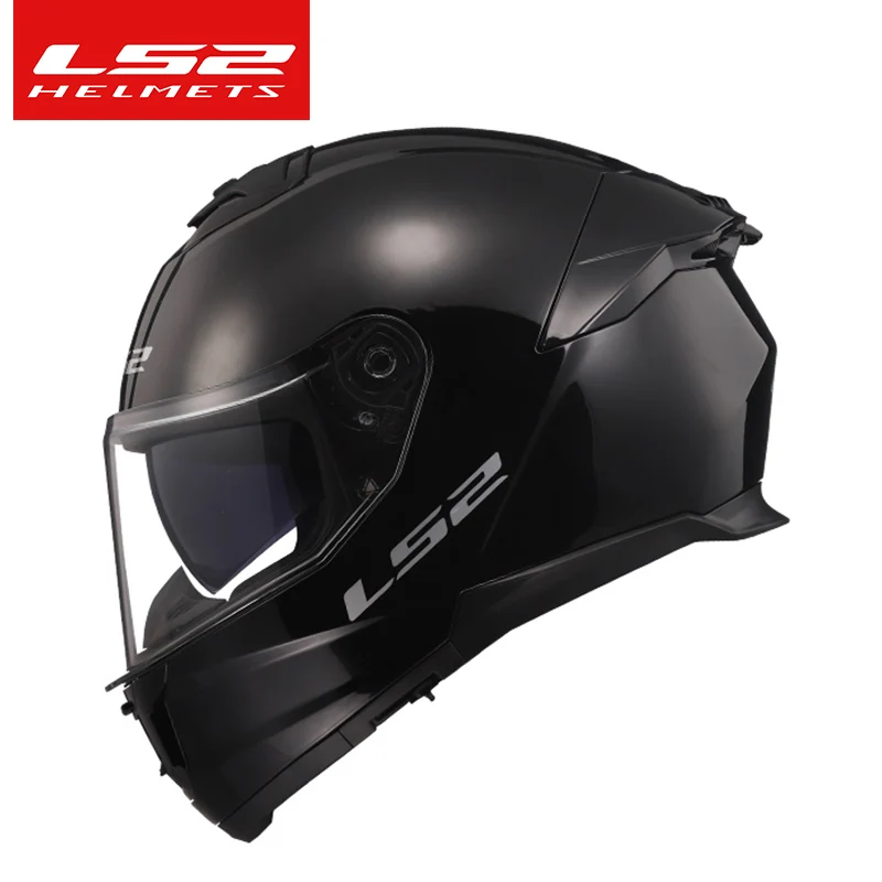 

2023 New LS2 FF808 Stream 2 Dual Lens Motorcycle Full Face Helmets Anti Fog Pinlock Women Men's Riding Helmets Casco Moto