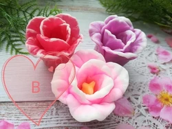 Tulip Flower Soap Molds, Handmade Craft Decoration, Silicone Candle Molds, Chocolate Fondant Mould, HC0017