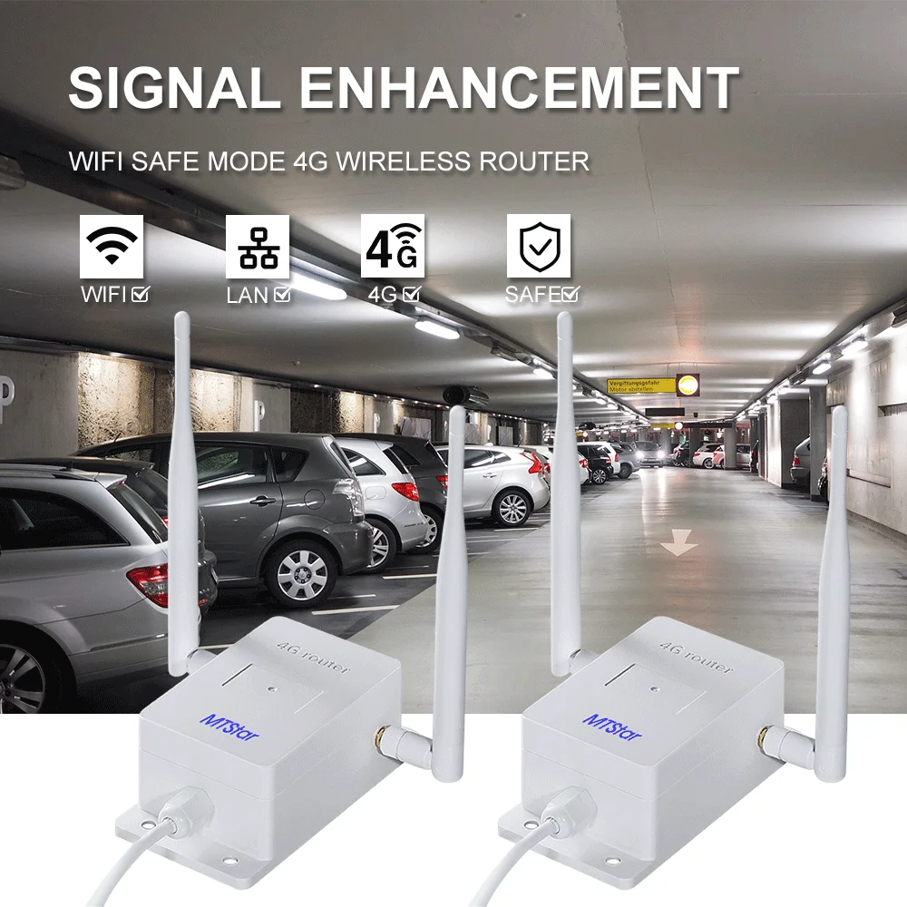 MTStar Brand Hottest Factory Supply Single LAN Port Wireless 4G Router for Camera