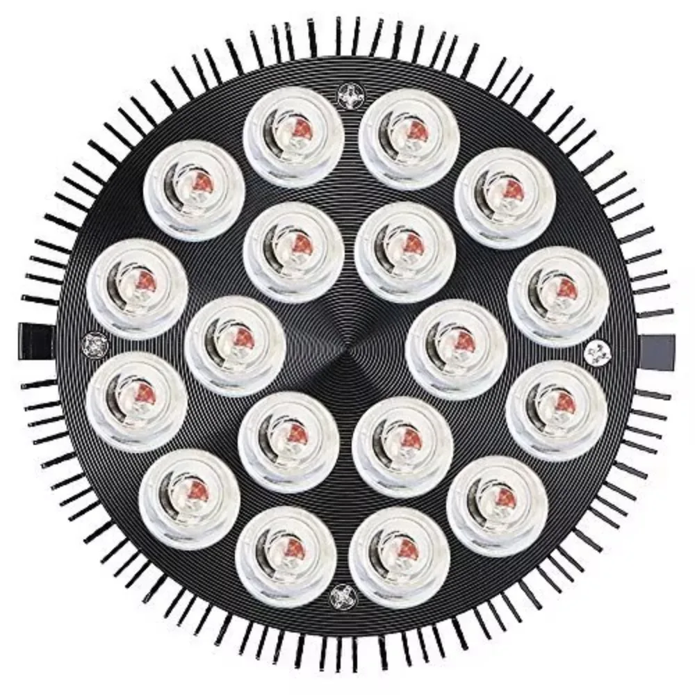 460nm الطول الموجي PAR38 الضوء الأزرق 54W الأضواء E27 E26 المسمار LED ملء الضوء