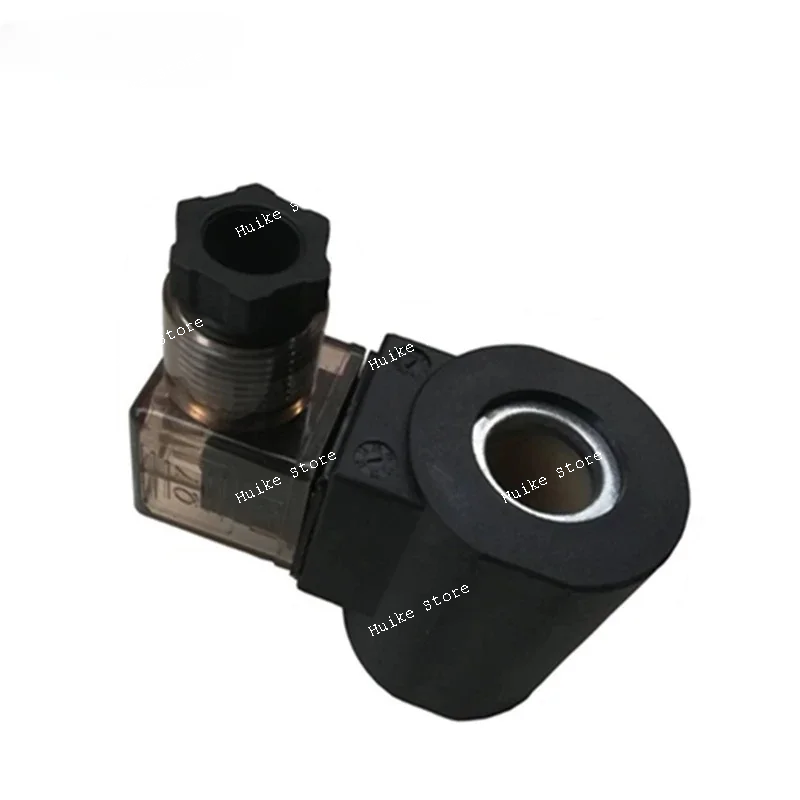 solenoid valve coil threaded cartridge valve electromagnet hc 13 14 16 20 23 26 inner hole 12v 24v 110v 220v height 37mm
