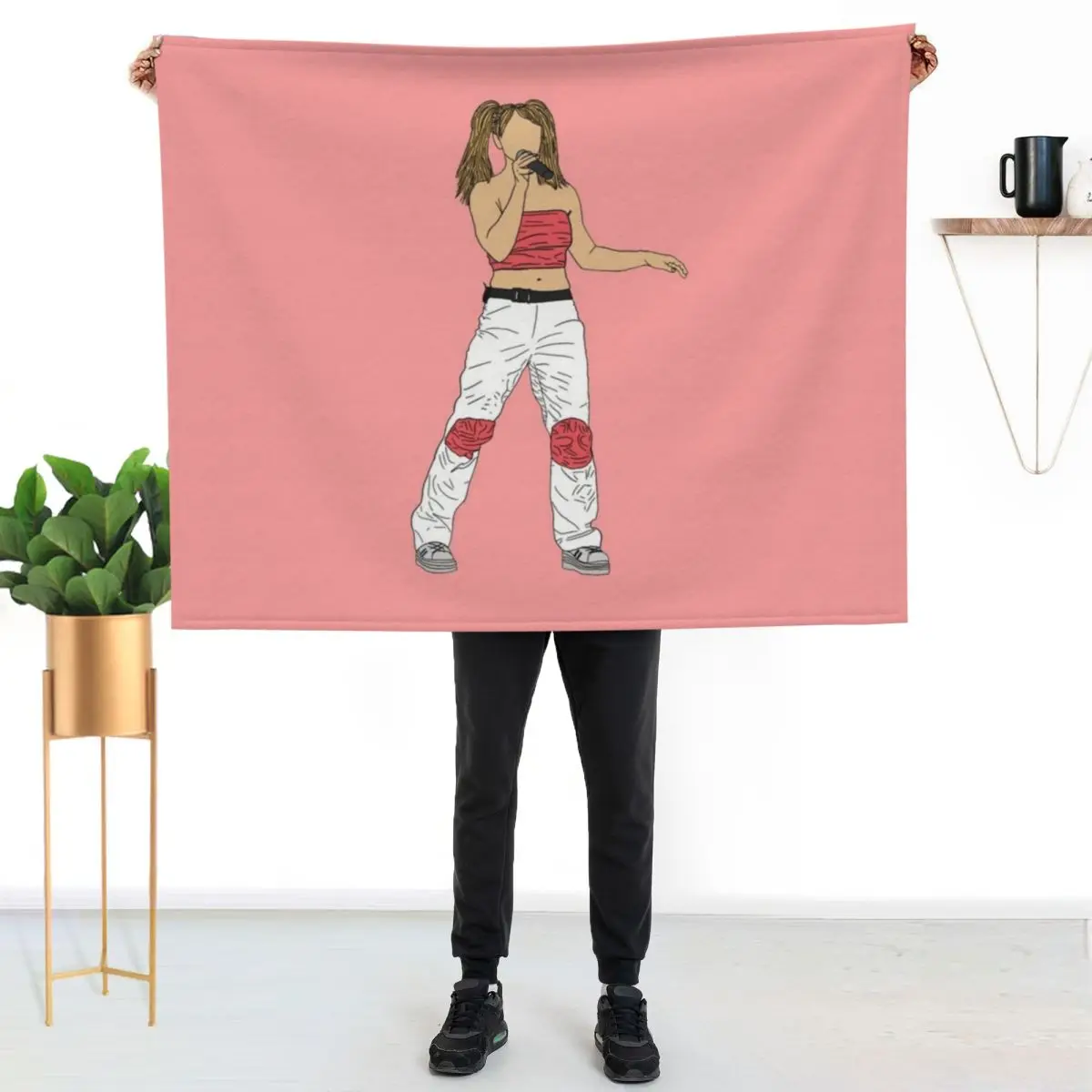 Britany Spears concert Throw Blanket valentine gift ideas funny gift Weighted Fashion Sofas Heavy Blankets For Baby Blankets