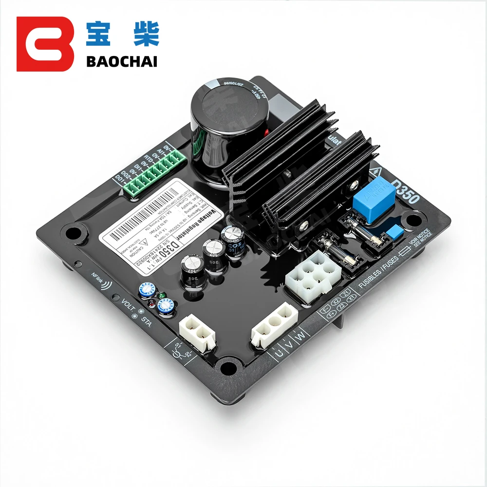 Alternator Spare Parts Automatic Voltage Regulator  Module D350 Generator Avr Voltage Stabilizer 220v Replace the original