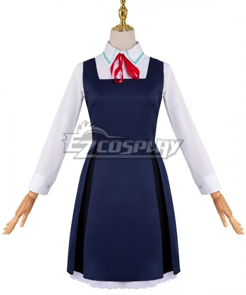 Spy×family Anya Vervalser Casual Wear Vrouwen Jurk Halloween Party Vrouwen Daily School Uniform Rok Pak Cosplay Kostuum E001