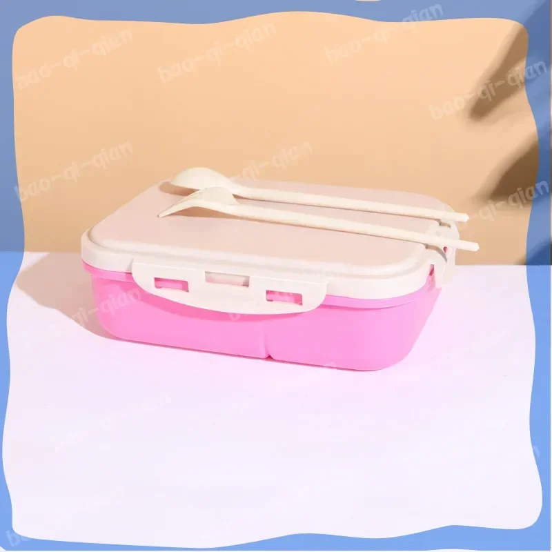 kpop Demon Hunters Lunch Box Anime Large Capacity Food Storage Containers Picnic Lunchbox Office Dinner Case Lumi Mila Hunter - view 4