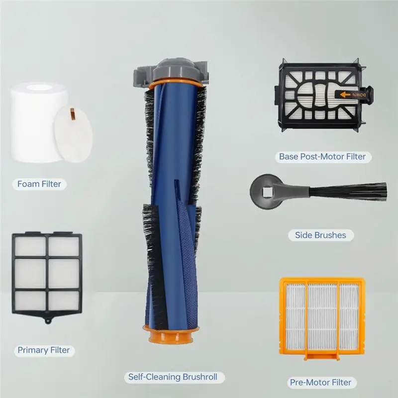 ABJI-For Shark AV2501S AV2511AE AV2501AE RV2502AE RV2610WA AV2510AOUS RV2520AOUS Robot Vacuum Cleaner Accessories Kit