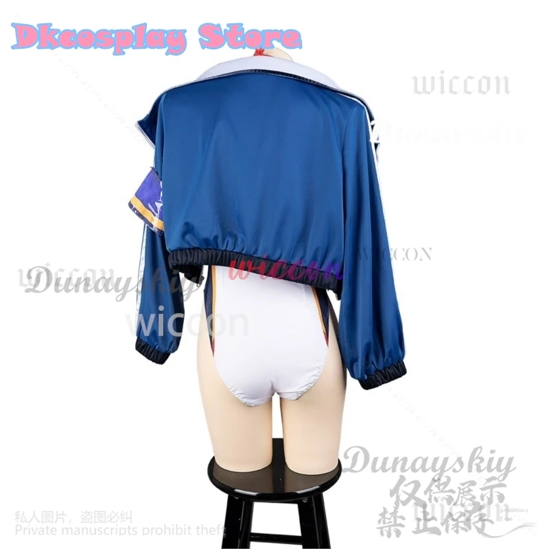 Anime Game Blue Archive Cosplay Ogata Kanna Costume Women Sexy Swimsuit Bodysuit Jacket Suit Halloween Christmas Customized