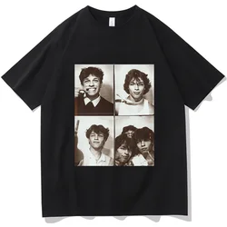 T-shirt Triplets Sturniolo pour hommes et femmes, design créatif, College en coton, t-shirts classiques rétro des années 90, col rond Harajuku, manches courtes