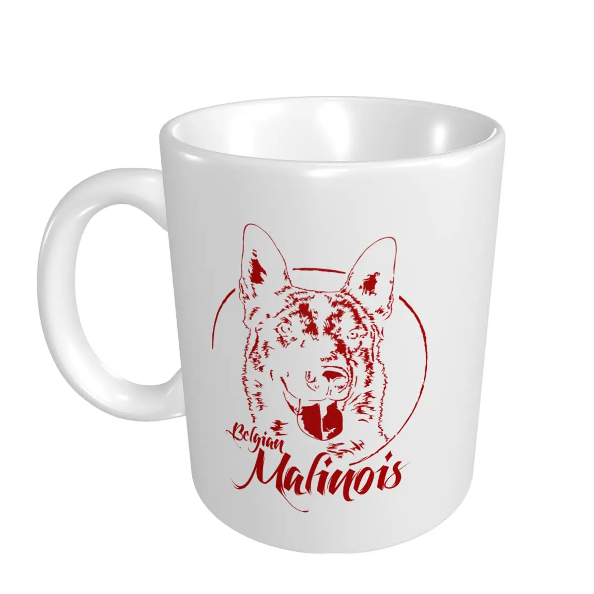 Mark Cup Mug Proud Belgian Malinois Dog Coffee Mugs Tea Milk Water Cup Travel Mugs Office Home