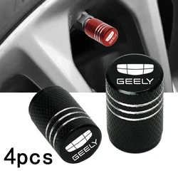 Per GEELY GC6 GC9 EMGRAND EC7 EC8 CK ATLAS CK2 CK3 accessori tappi per valvole per pneumatici per ruote auto copri stelo per pneumatici Airdust Waterproof