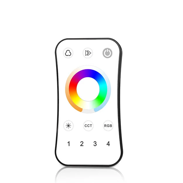 Skydance Ultrathin Touch Remote 1/4 Zone Brightness Dimming/Color Temperature CCT/RGB/RGBW/RGB+CCT RF Controller