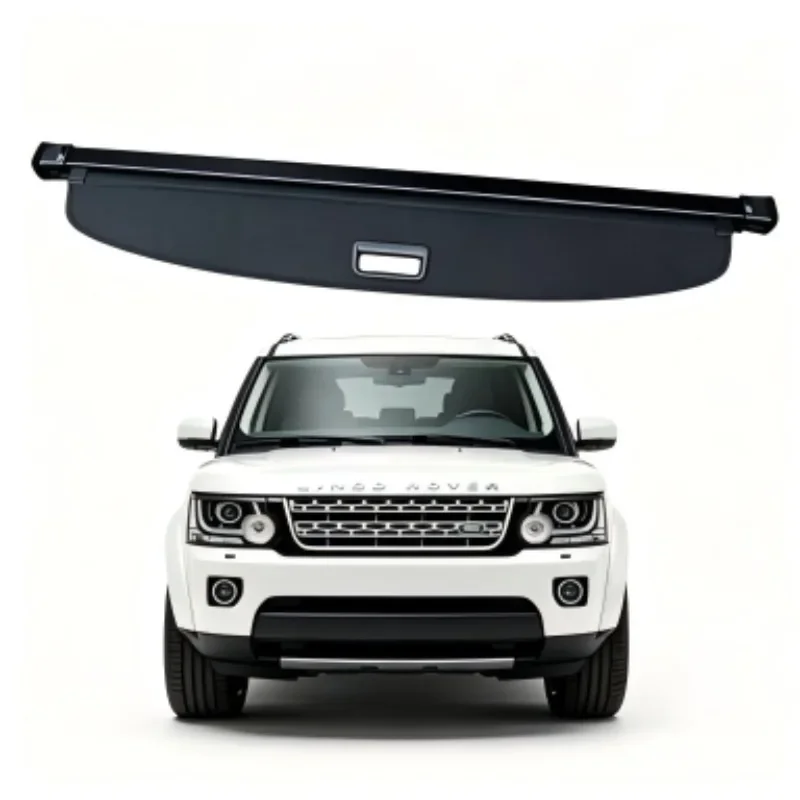 Cargo Cover Trunk Privacy Shade Rear Partition Anti-Theft Retractable Organizer for Land Rover Discovery 3rd & 4th Generation
