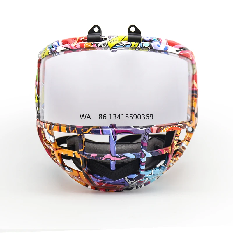 

Профессиональные сменные очки для детского хоккейного защитного снаряжения со сменным козырьком для максимальной безопасности