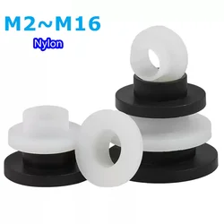Screw Nylon Transistor Gasket The Step T-Type Plastic Washer Insulation Spacer Screw Thread Protector M2M3 M4 M5 M6 M8 M10 M12