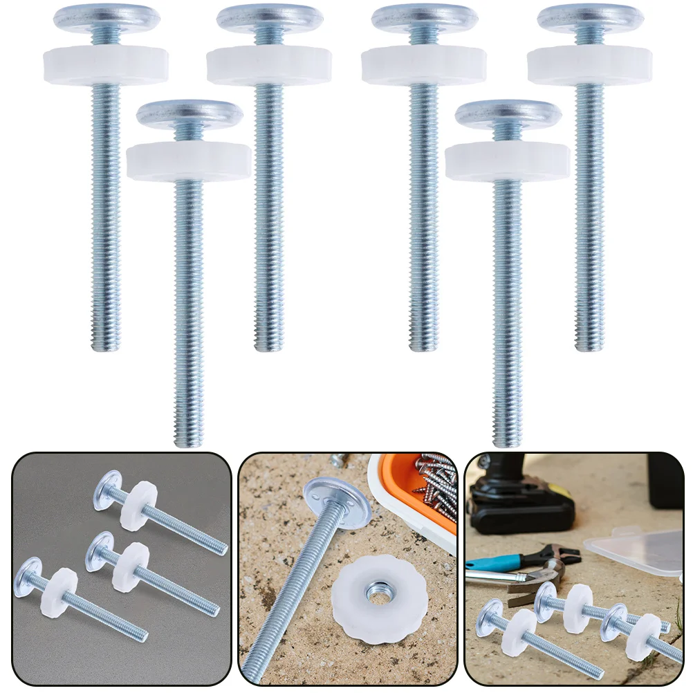 

6 Pcs Child Playpen Screws Baby Gate Dog Stair Banister Guard for Babies Part Gates Kids Threaded Rods Fence