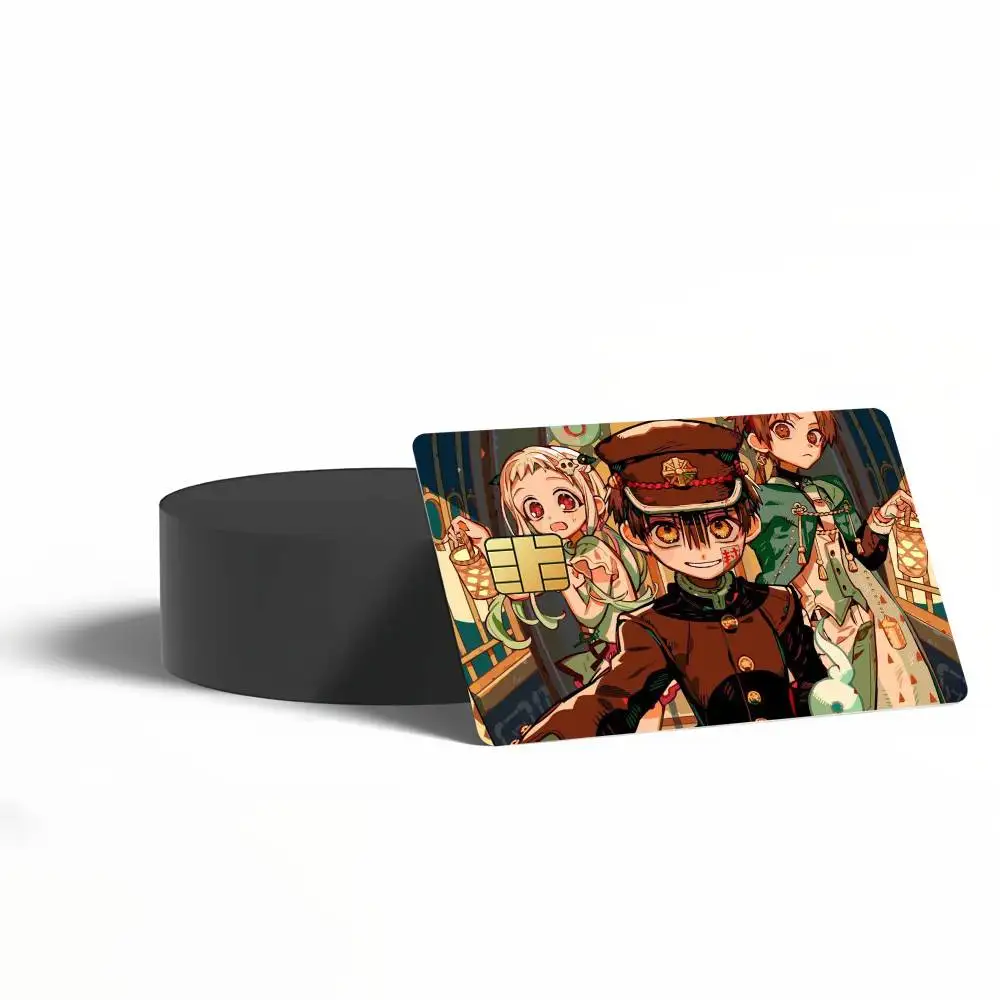 Toilet-bound Hanako-kun Poster Credit Card Skin Stickers for Bank Access Protective Film Cover Sticker Surprise Gift