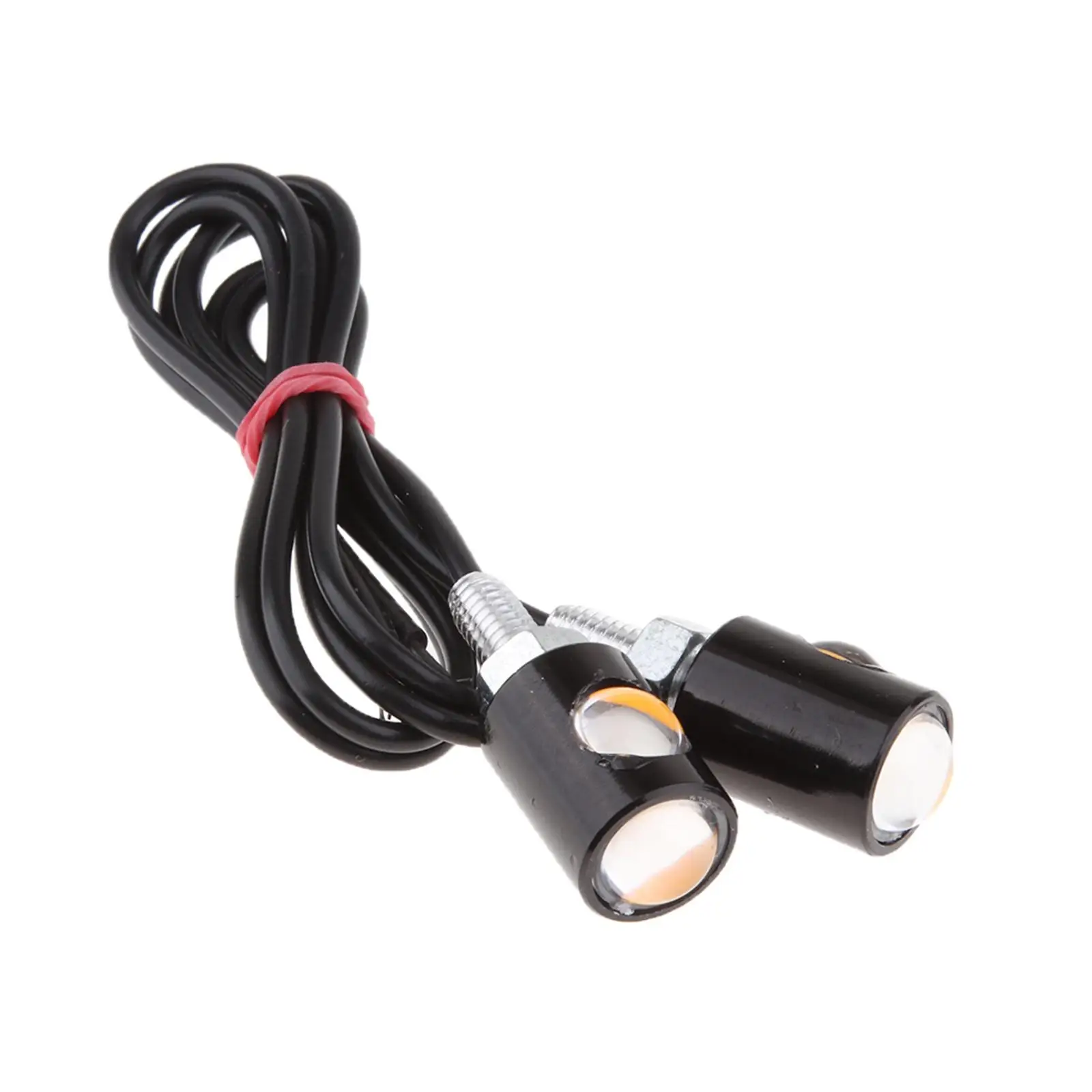 2 Packs Small LED SMD Motorcycle Motorcross Turn Signals Stud Lamp 12V