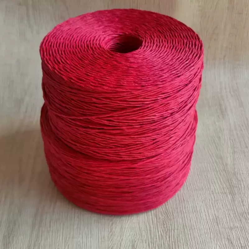 1.0mm 1.5mm 2.0mm one roll Decorative Wine Red Paper Rope for Wedding Candy Favor Boxes and Gift Packaging