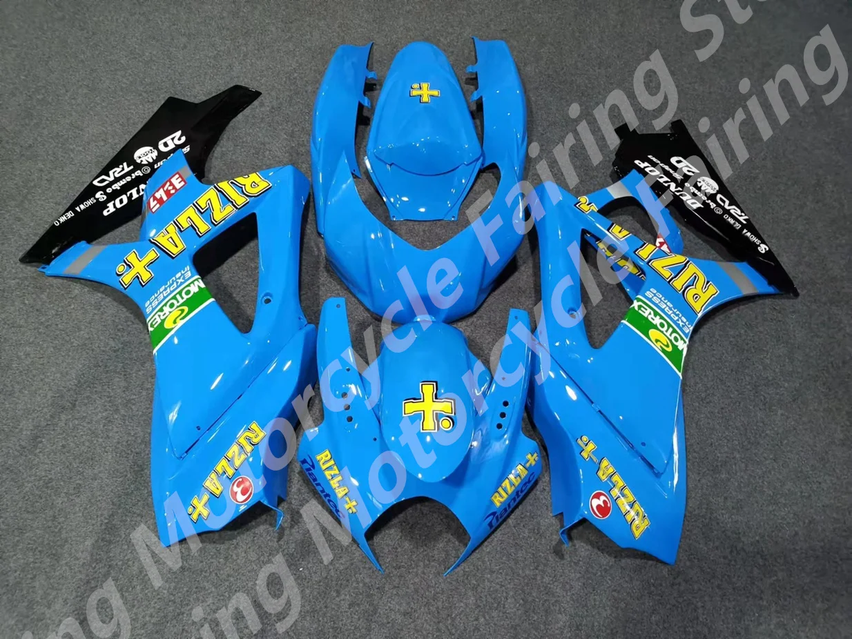 

Motorcycle Painted Fairing Kit For K7 G S XR 1000 07-08 G S XR1000 2007 2008 G S XR1000 K7 07 08 blue black yellow ABS Fairing