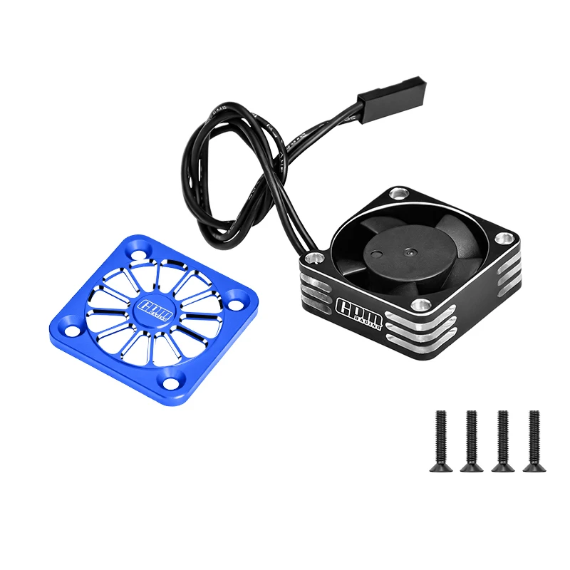 GPM MAKM018FAN 6061 Alloy High Speed 30X10MM Cooling Fan 20000 RPM For ARRMA 1/16 Mini Kraton 3S RC Upgrade
