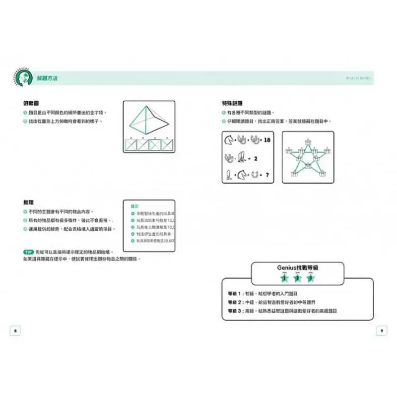 لعبة تدريب منطق تطوير الدماغ 138 مدرس كيدونغ كوون دونغفان للنشر 9789865111991 كتاب