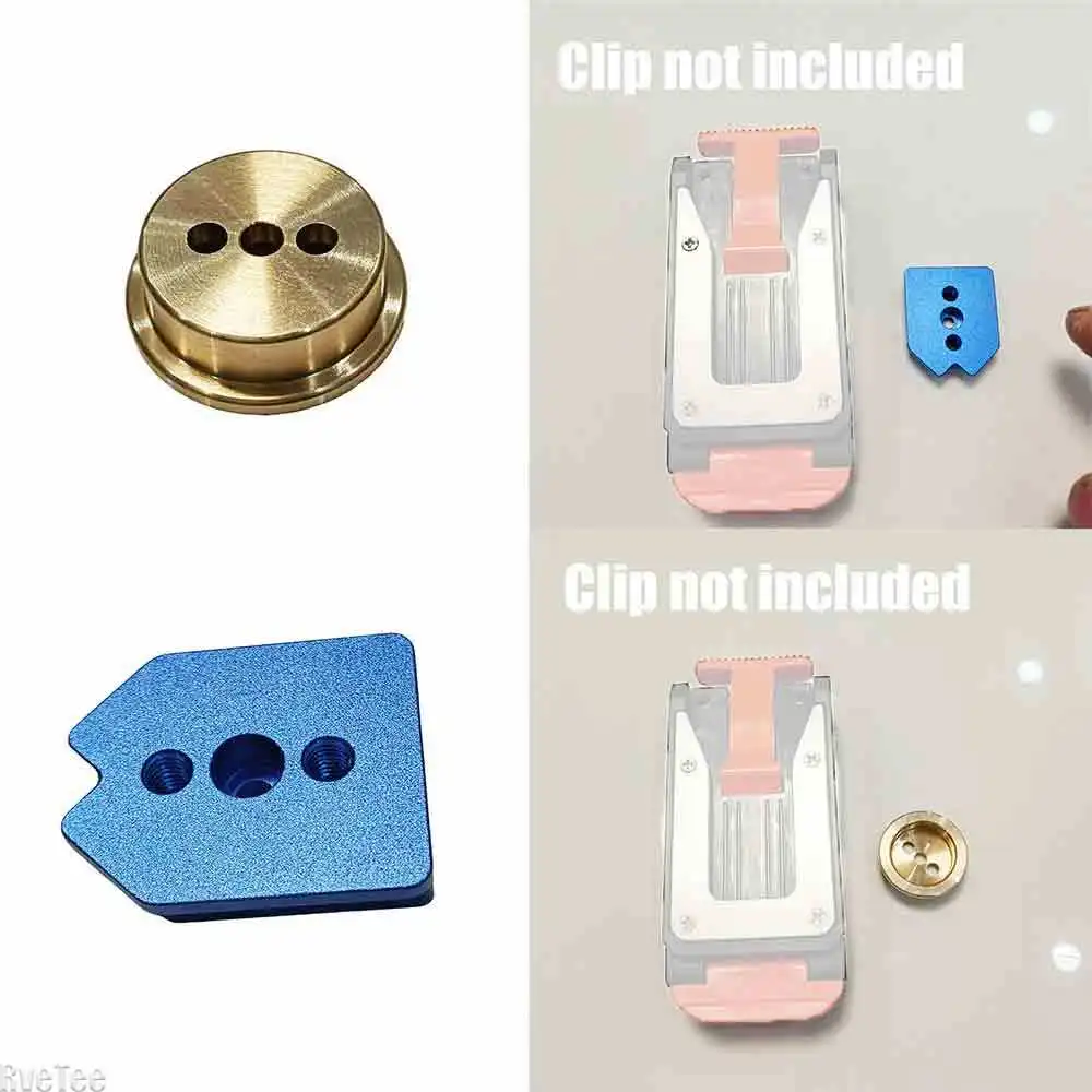 Metal Quick Hanging Male Buckle Round Square for Tajima Belt Buckle Tool Bag Modification Tool Enthusiast Parts