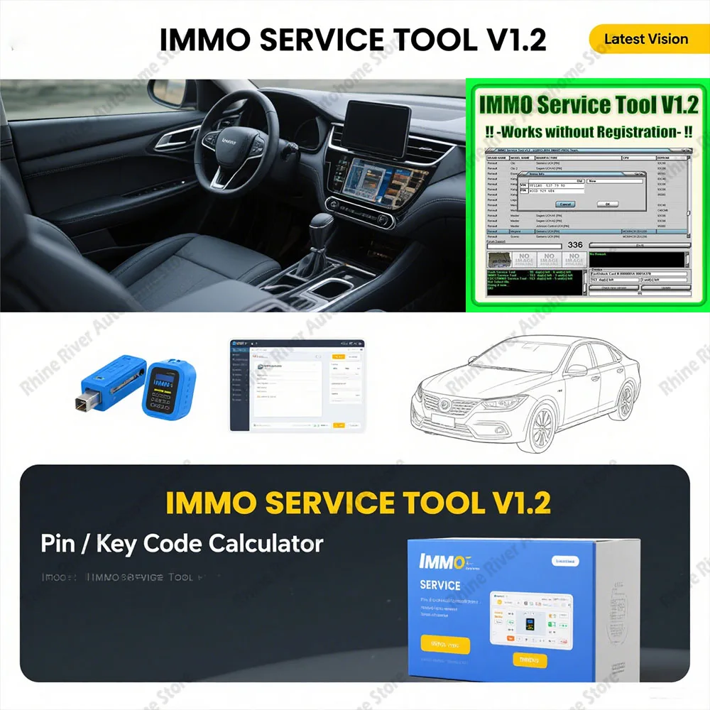 

Newest EDC IMMO Service Tool V1.2 Car Repair Software PIN Code Immo off Calculator BSI VDO Dashboard for Au-di - IMMO Software
