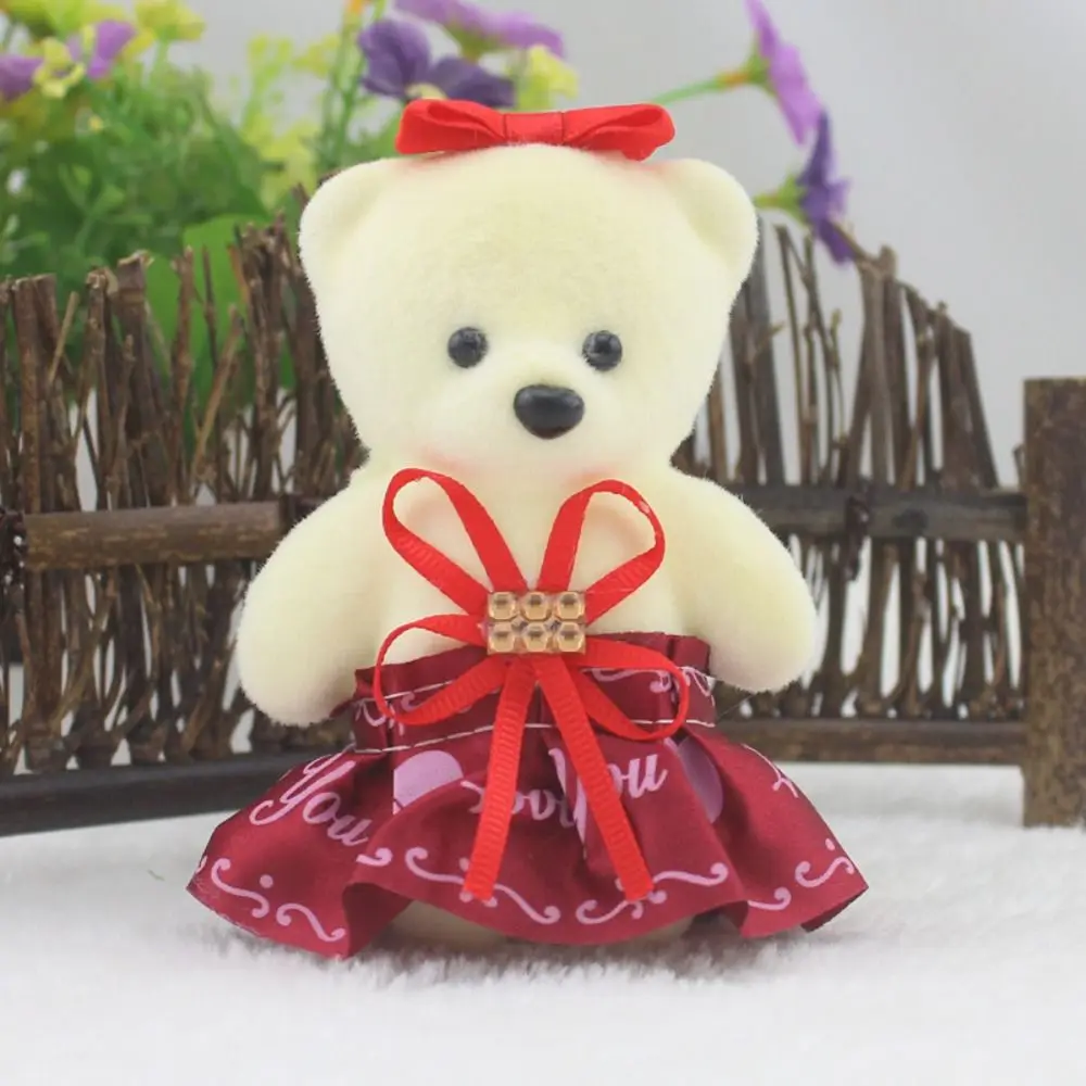 

10pcs/set Wedding Gift Foam Bear Bear Foam Animal Mini Bear Flower Bouquet DIY 11cm Cartoon Bouquet Valentine's Day