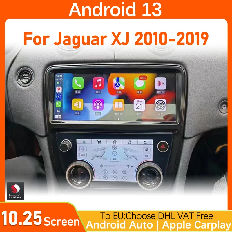 

Android 13 For Jaguar XJ 2010-2019 2DIN Car Play Harman Car DVD Radio Multimedia Player Wireless Carplay Auto GPS 4G SCREEN