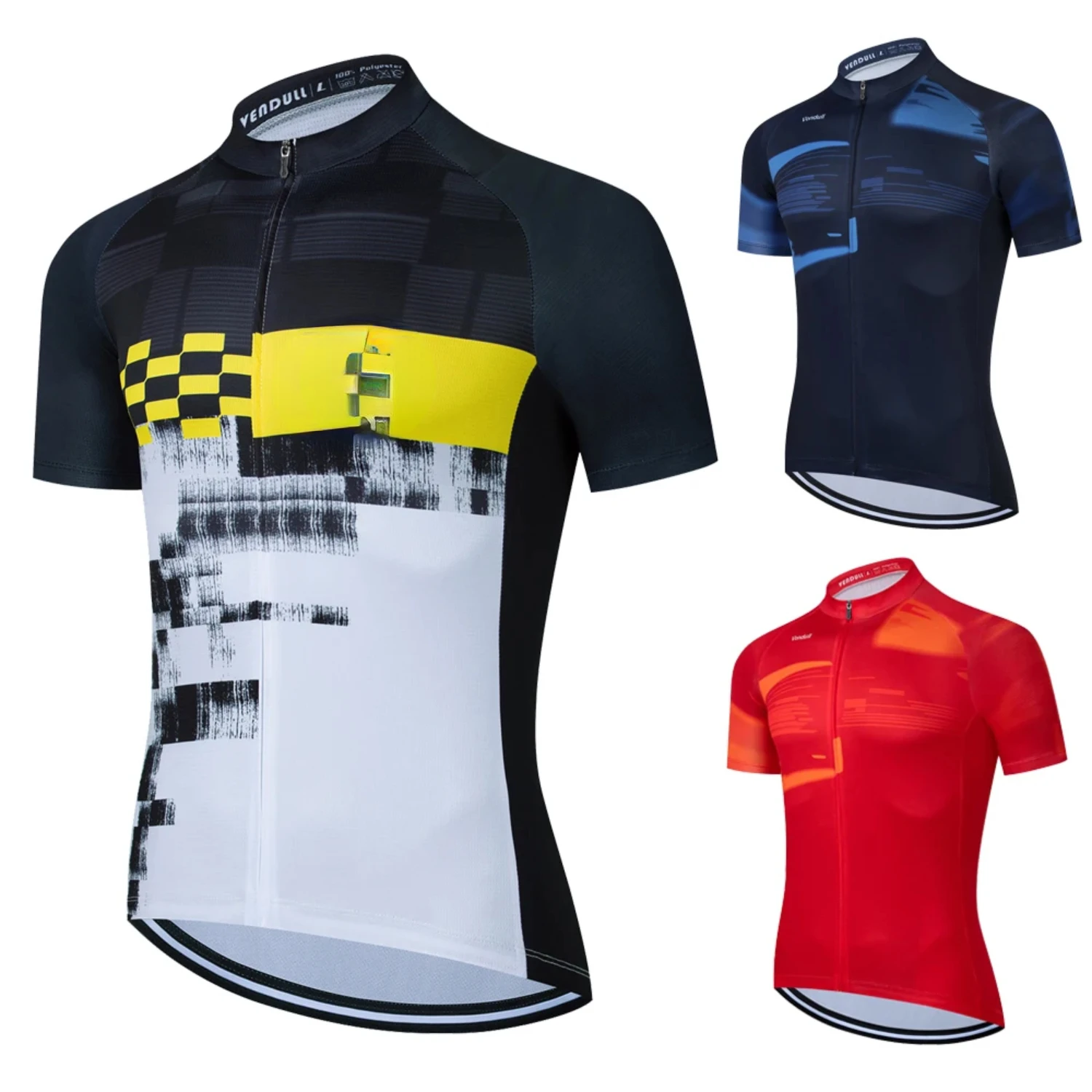 2024  Vendull Pro Cycling Jersey Men Summer Cycling Clothing Mountain Bicycle Jersey Ropa Ciclismo Maillot Bike Clothes Spexcel