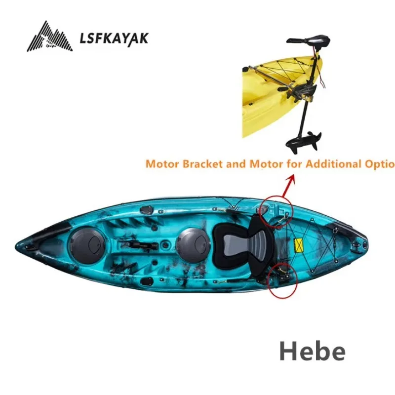 Easy To Use Storage Comfortable Sit-On-One-Person Pedal Drive Paddle Kayak For Surfing Cruising And Fishing
