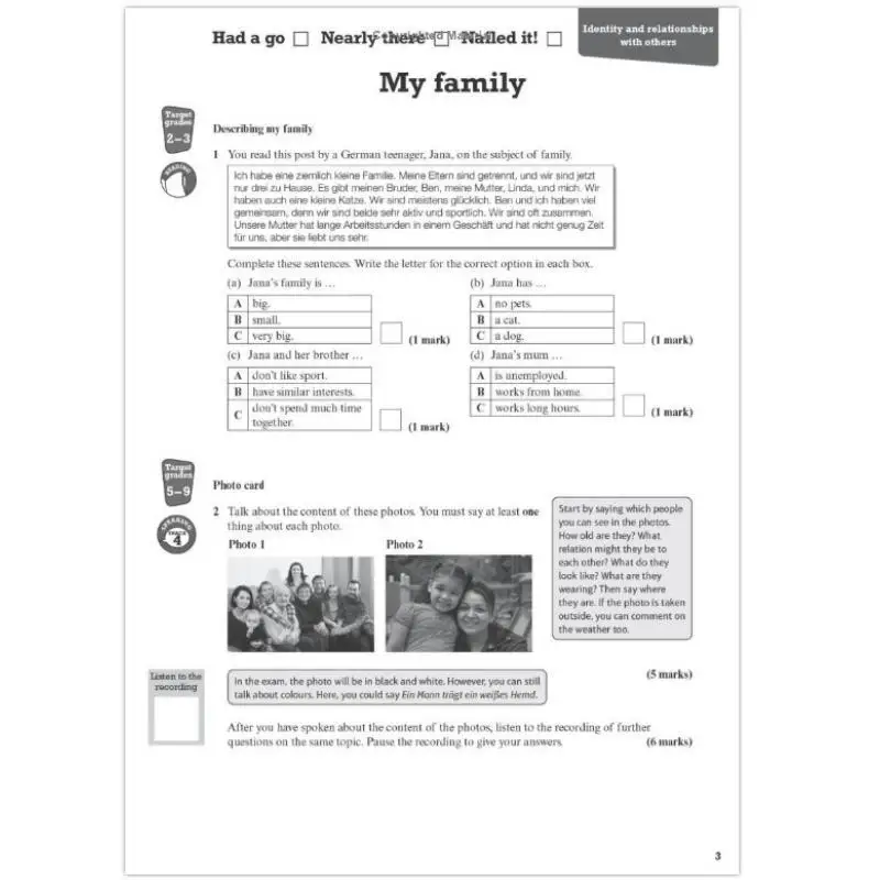 بيرسون ريفيز AQA GCSE مصنف المراجعة الألمانية لامتحانات 2026 و2027 مواصفات جديدة هاري سميث 9781292471754 #5