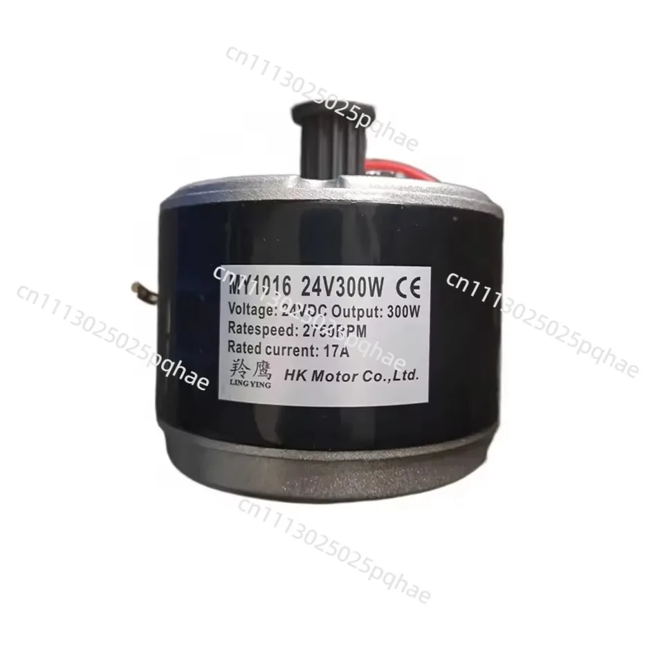 Electric vehicle motor 24V300W synchronous wheel pulley brush scooter motor