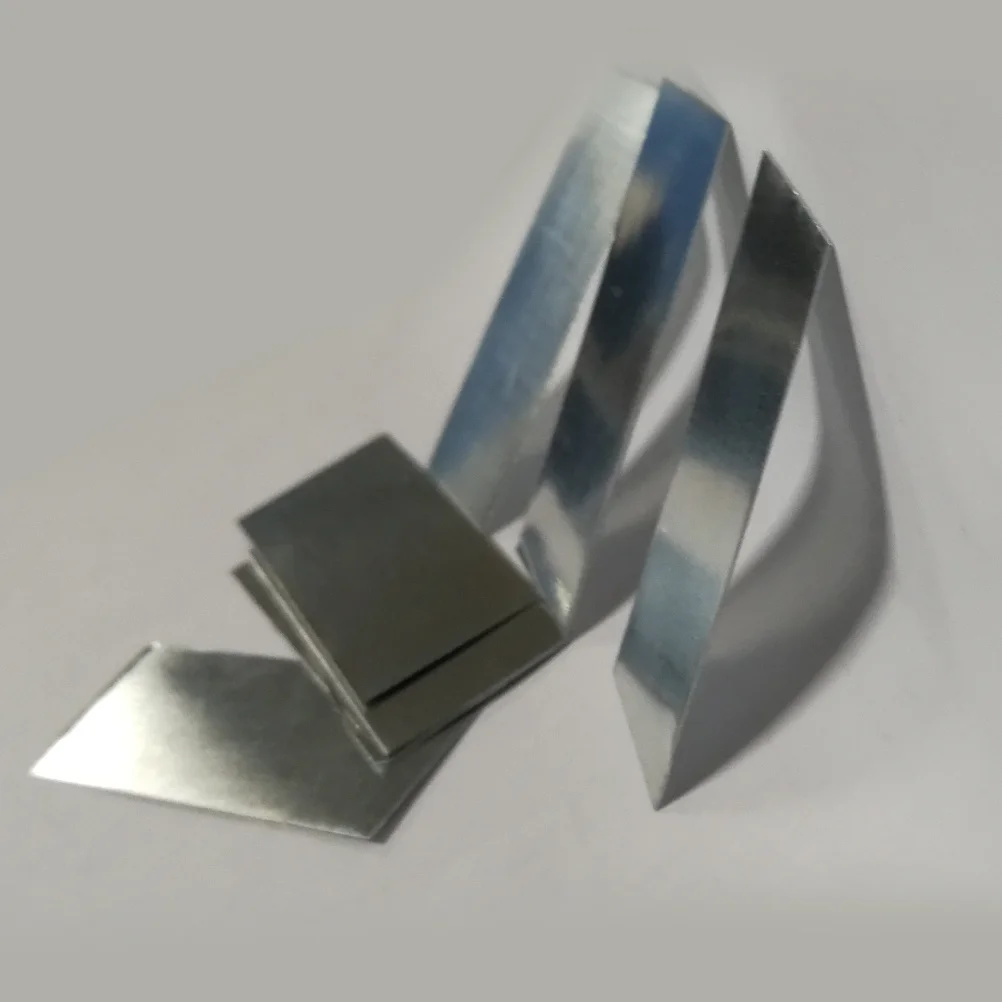 Tira de 2 uds., paquete de 2 suministros para experimentos científicos de frutas Diy para niños, Material de placa de Zinc, Zinc científico