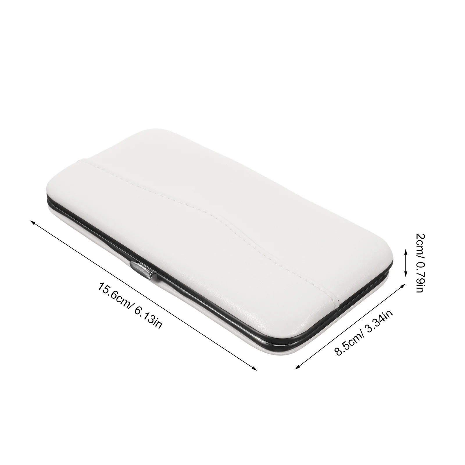 Pinça de cílios titular saco de metal do plutônio ferramentas de maquiagem bolsa para extensão de chicote caso de armazenamento organizador de salão de viagem