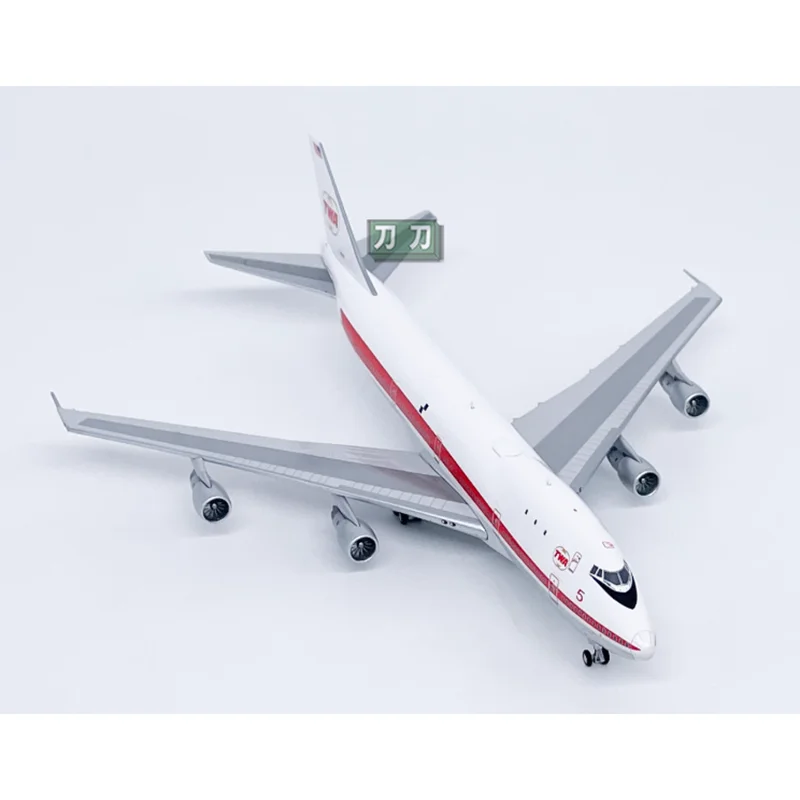 PT Diecast 1/400 Schaal Global Airlines B747-131 Passagiersvliegtuigen N93101 Legering Vliegtuigen Model Collectie Decoratieve Ornamenten