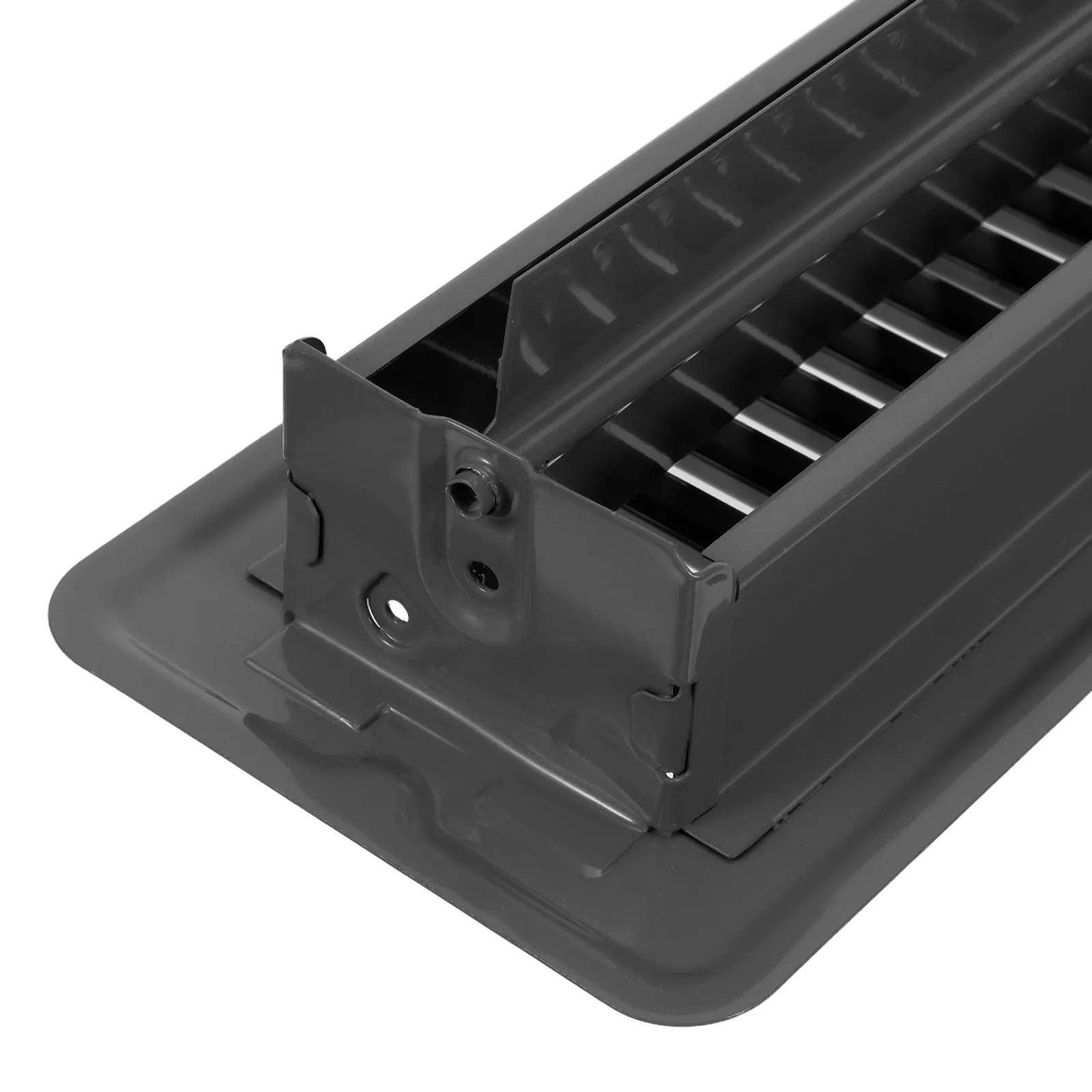 Floor Register 2x12 Metal Vent Cover Heavy Duty Walkable Air Vent Cover for Floor Airflow Regulation Ac Register
