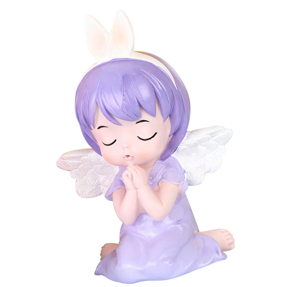 

Adorable Angel Girl Coin Bank for Kids Reusable Plastic Piggy Bank Money Saving Jar for Childrens Day Gift Decorative Table