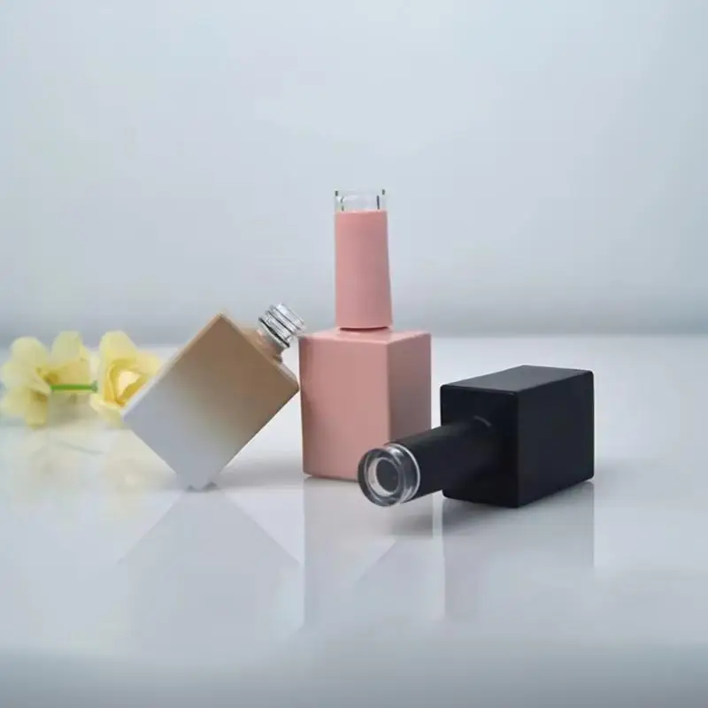 1 Stück leere Nagelgelflaschen, 10 ml, 15 ml, bunte Nagellackflaschen mit Pinsel, Flasche für Nagelöl, Kosmetikbehälter. – Detail 5