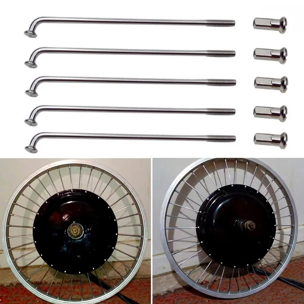 36Pcs Great Spokes  Rust-proof Lightweight Bike Spokes  Stainless Steel Spokes