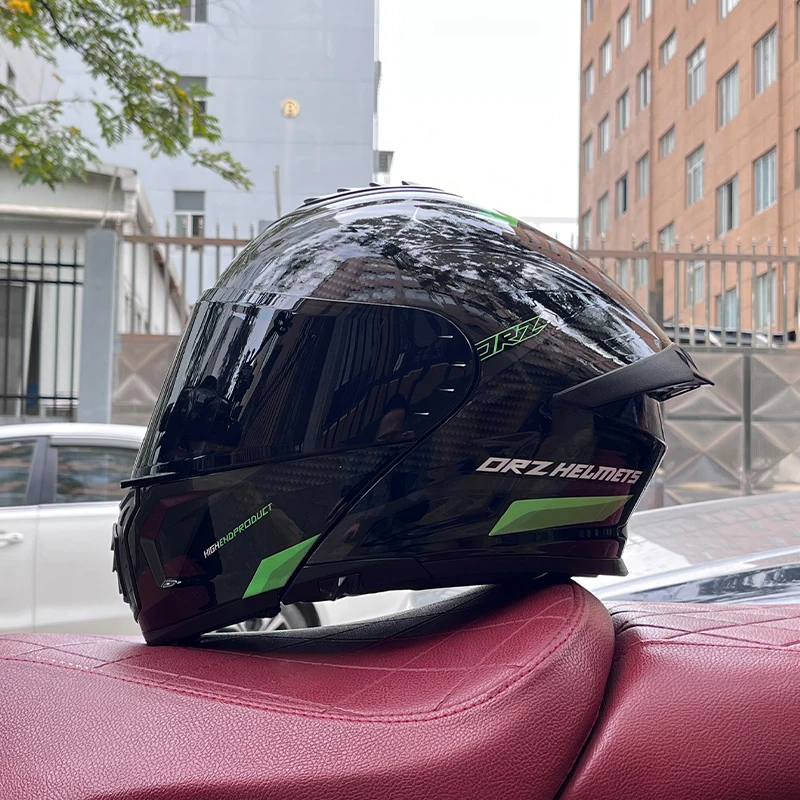 motorcycle helmet flip type universal accessories unisex flip helmet point abs