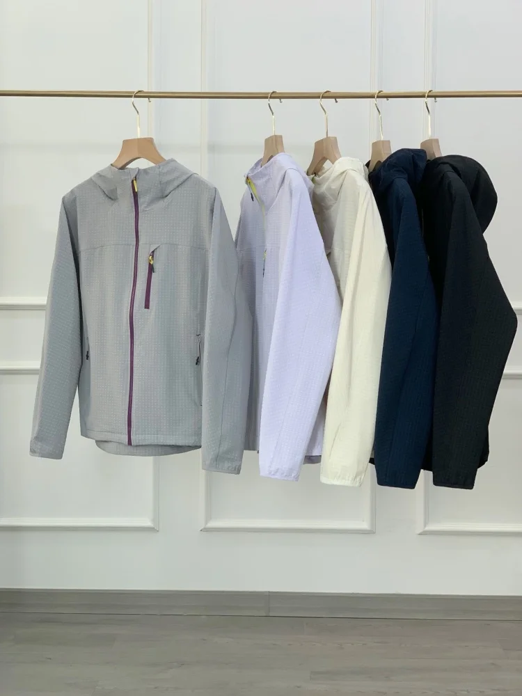 

Новая серия R: Легкая ветрозащитная, водоотталкивающая, дышащая куртка-кардиган с капюшоном для пар (мужская и женская) — коллекция «Ранняя весна»