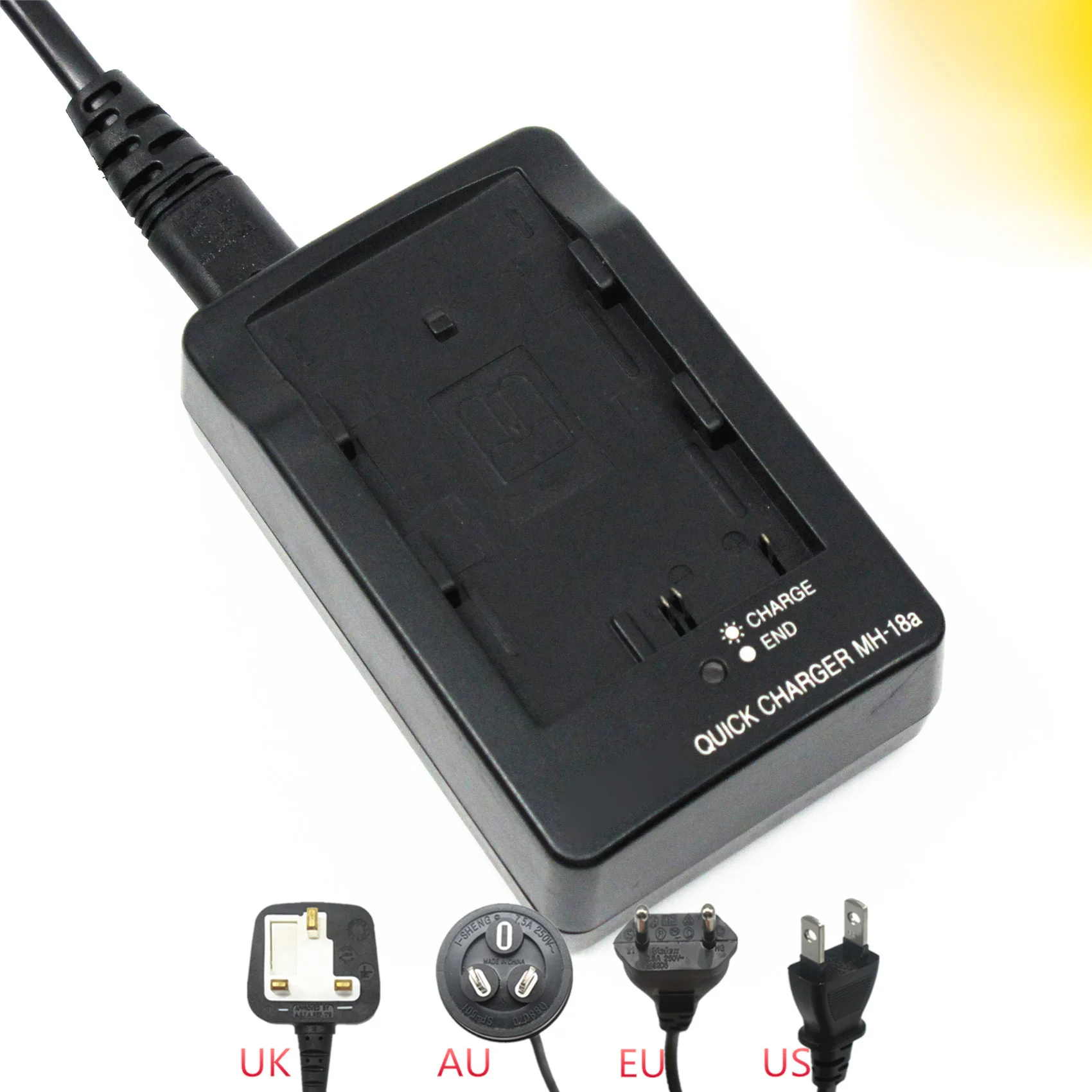 MH-18A Battery Quick Charger MH-18A for nikon EN-EL3e EN-EL3a D70 D80 D90 D300 D700 US G32B