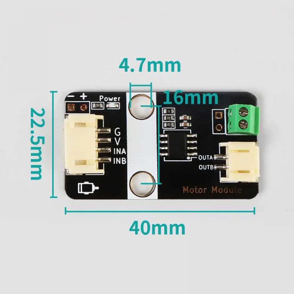 

Single-channel Motor Drive Module DC5V Motor Driver Board Intelligent Car Tracking and Obstacle Avoidance Motor Drive Part
