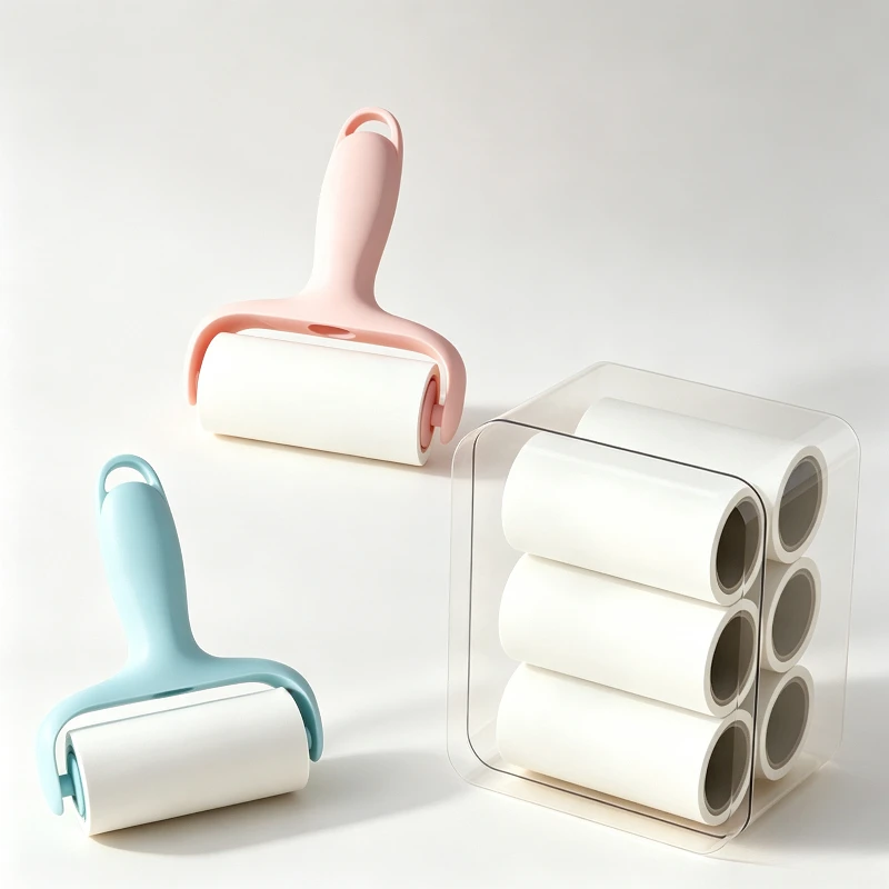 Mini Portable Tearable Lint Roller Pocket Travel Hair Remover Portable Sticky Cleaner for Clothes Pet Hair Dust