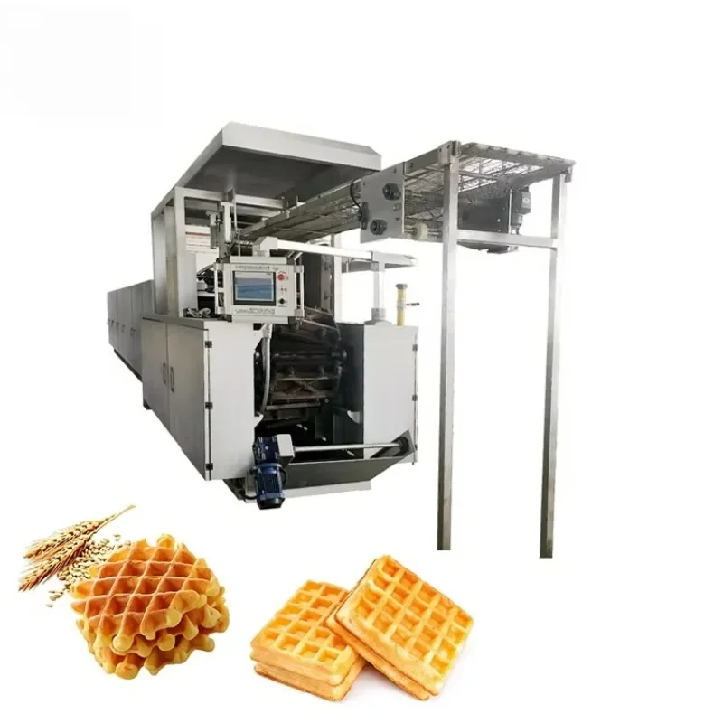 Industrial Waffle Maker Waffle Cone Making Machine Commercial Waffle Iron Stainless Steel Non-Stick for Ice Cream Cone OME